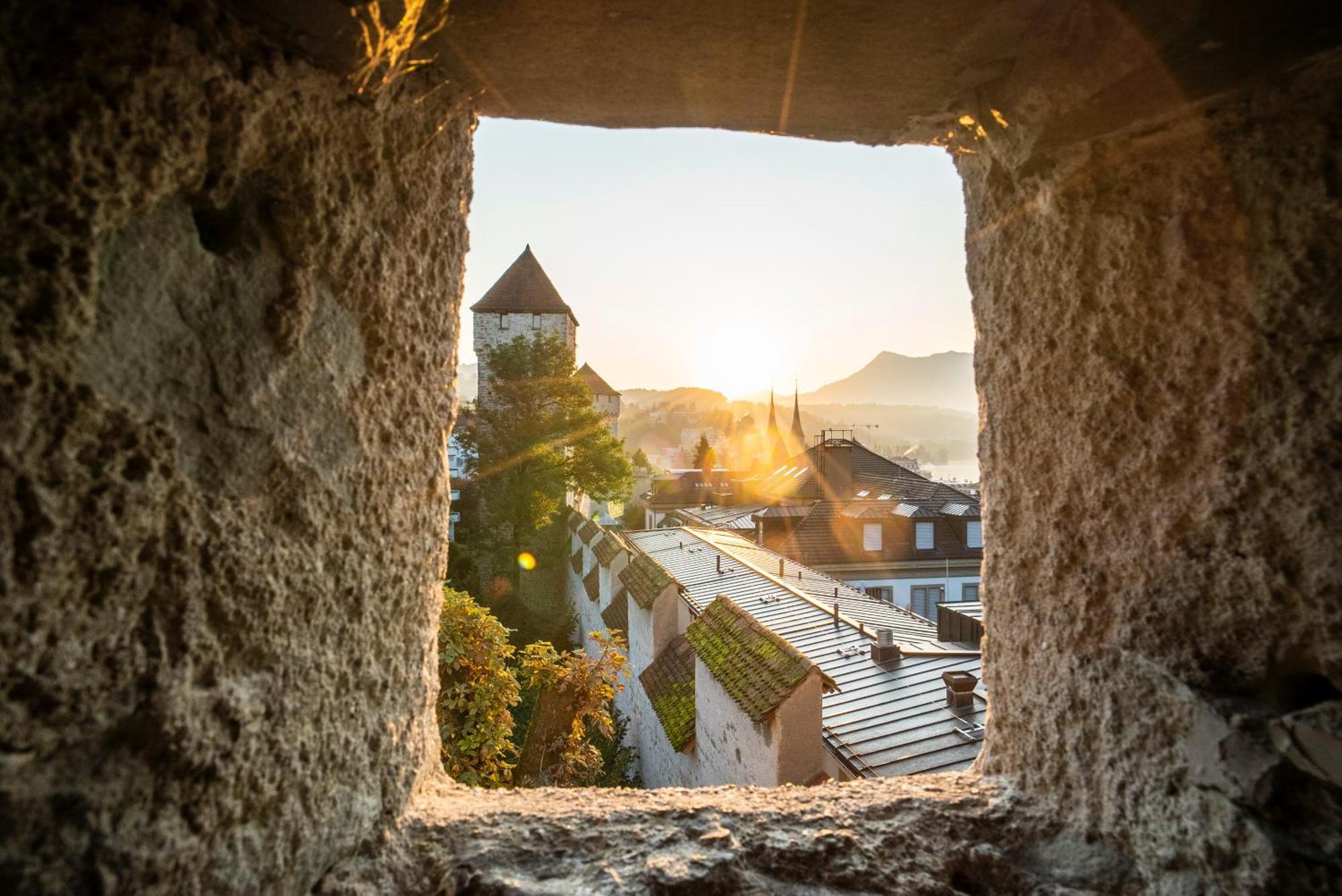 Glandon Rooms Limelight - Self-Check-In Luzern Eksteriør billede